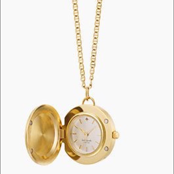 Kate Spade Pendant Watch Necklace 